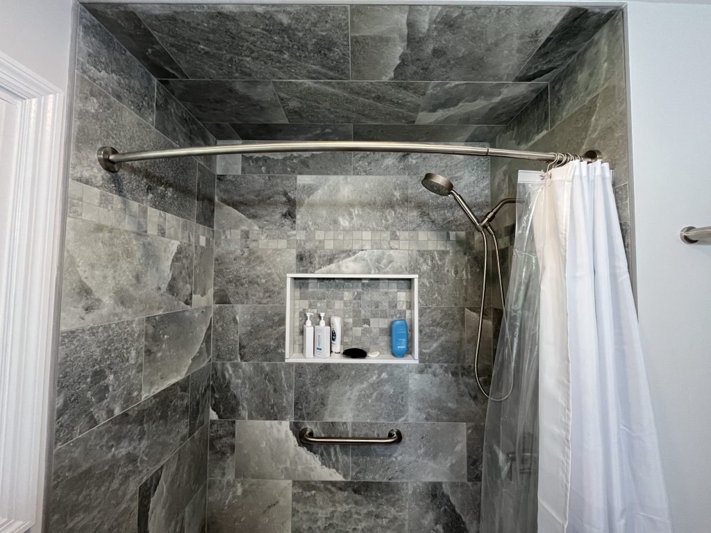 Bathroom shower tile